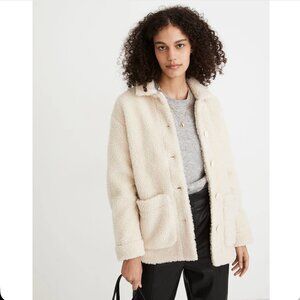 Madewell Sherpa Shirt Jacket